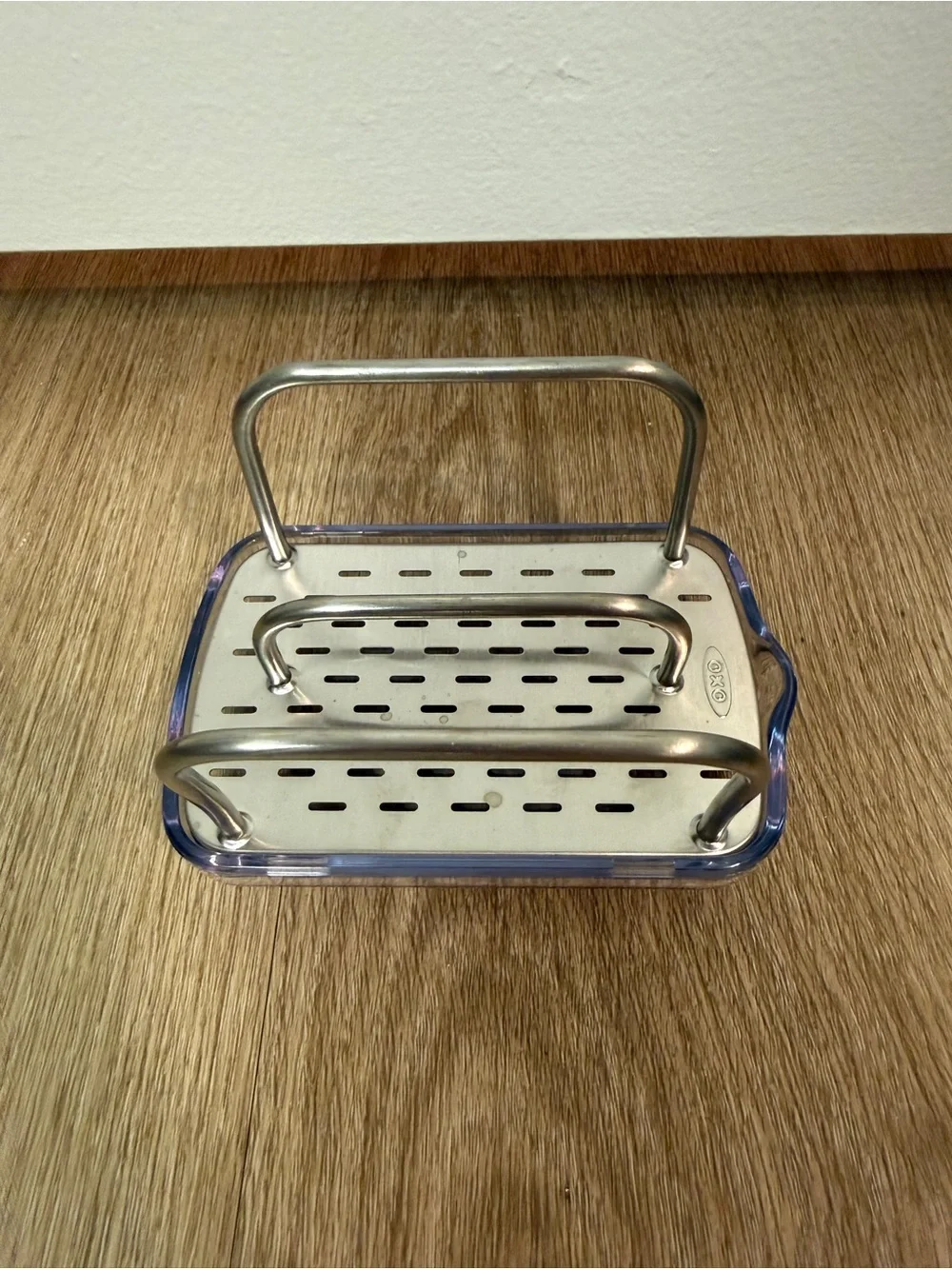 Brand New OXO Good Grips Stainless Steel Sponge Holder